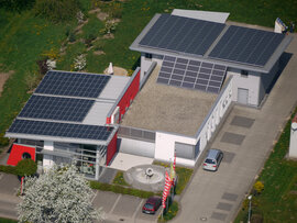 Referenz Photovoltaikanlage Benz Hausgeräte in Ohlsbach