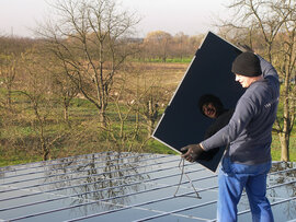 Referenz Photovoltaikanlage Benz Hausgeräte in Ohlsbach